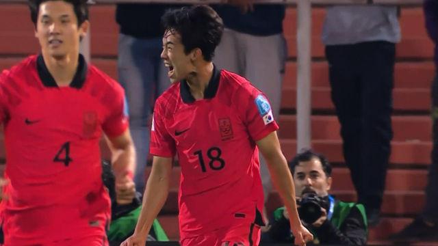 교체카드 적중! 경기 원점으로 돌리는 박승호의 동점골 [대한민국 vs 온두라스]