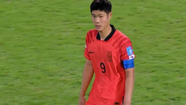 레이저 같은 패스!아쉽게 골문 벗어나는 이영준의 슈팅 [대한민국 vs 온두라스]