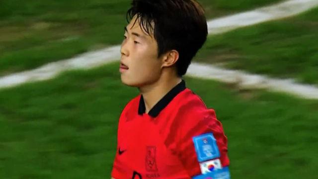 슈퍼 세이브에 막히는 이승원의 발리 슈팅 [대한민국 vs 이탈리아]