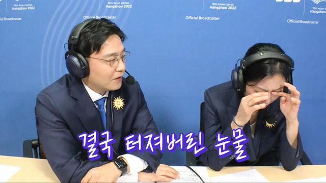 김지연을 울리는 윤지수의 활약 [스브스중계석]