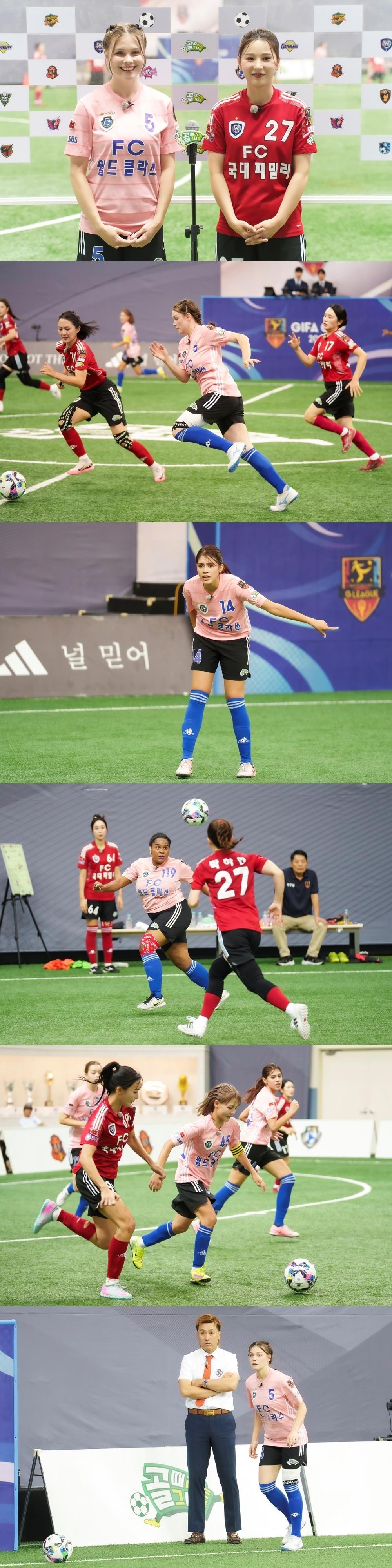 [SBS 골 때리는 그녀들] 'GIFA컵 신성' 제이, 위협적인 슈팅으로 상대 백지훈 감독의 탄성 자아내며 왕좌 등극 예고!