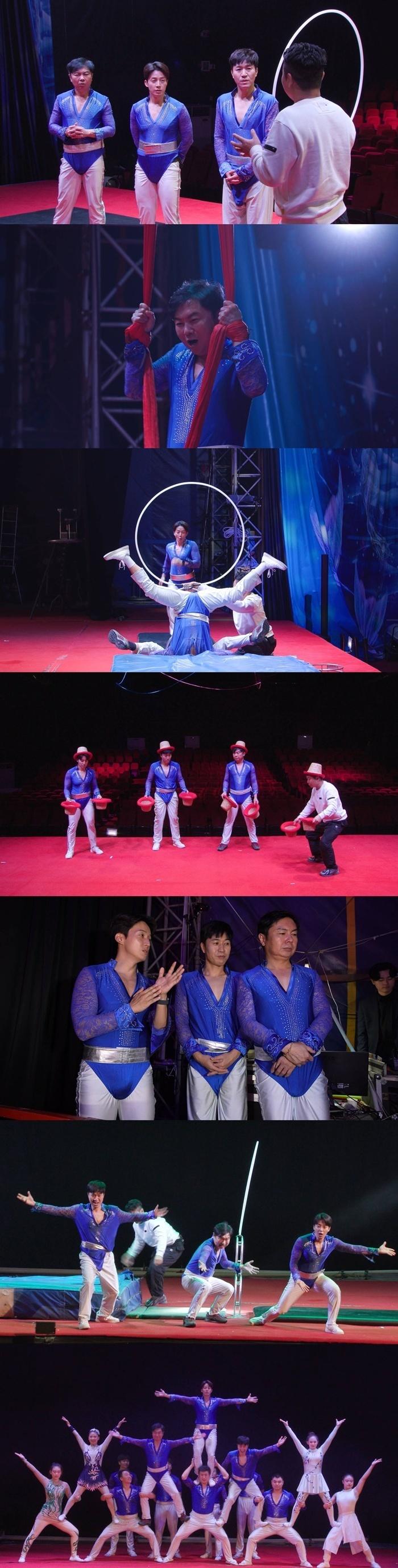 [SBS 미운 우리 새끼] 임원희, ‘동춘서커스’ 공연 도중 뜻밖의 재능 발견! 서커스 단원도 감탄한 묘기는?!