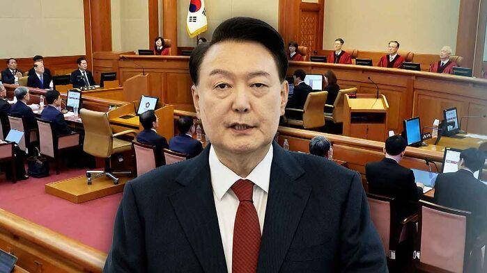윤 대통령 탄핵선고, 일러도 다음주 중후반 전망