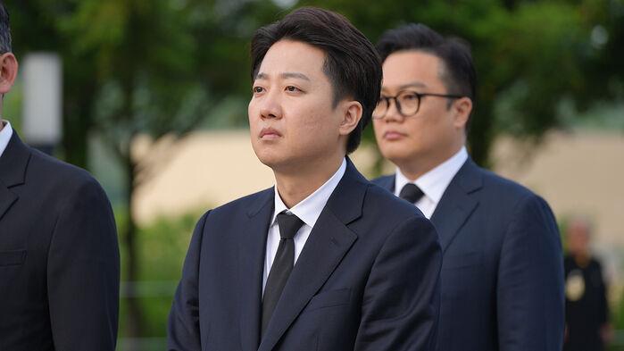"유학 갈 때…" 이준석, 노 전 대통령 만난 일화 꺼내더니