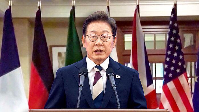 G7 회의 가는 이 대통령…"국가위상 회복" "성과가 중요"