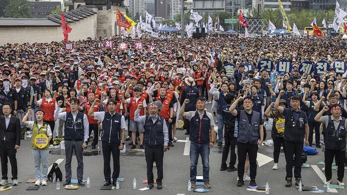 양대노총, 오늘 서울 도심서 대규모 집회…교통혼잡 예상