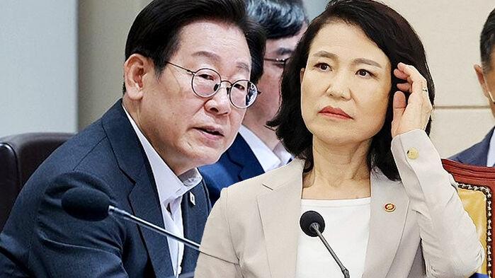 이 대통령 "비공개회의 내용, 정치 활용 안 돼"…이진숙에 '경고'