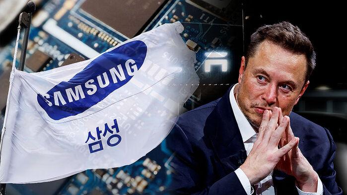 머스크 "삼성이 만드는 AI6 칩, 단연 최고 될 것"
