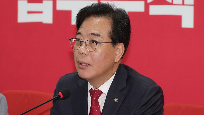 송언석 "특검 당원명부 압수수색, 개인정보 강탈…용납 못 해"