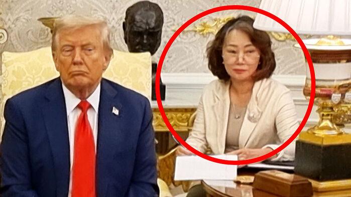 트럼프 옆 한국어 통역…"알려지지 않은 영웅" 누구길래