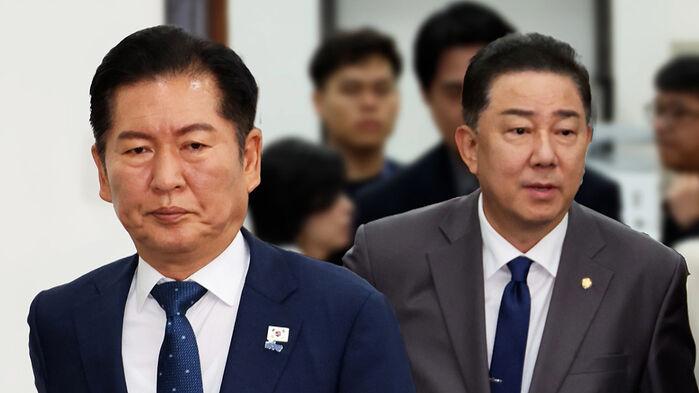 "재협상하라" 충돌한 정청래·김병기…이 대통령 선 긋자