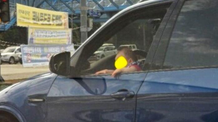 신호대기 중 '화들짝'…"옆차 운전석에, 그대로 가더라"