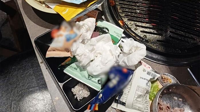 손님 떠난 식탁 '충격 장면'…"어처구니없다" 어땠길래?
