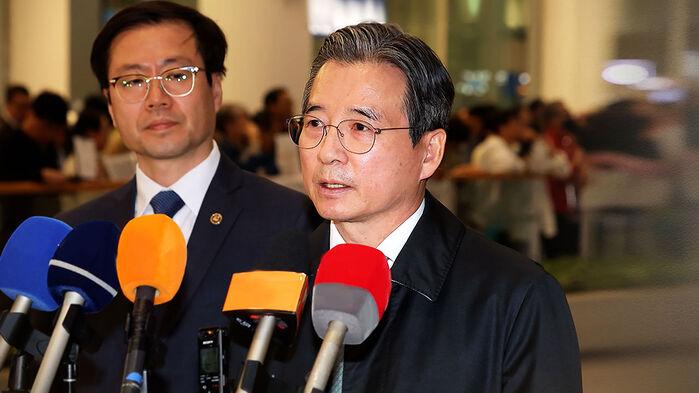 협상단 귀국…김용범 "APEC 계기 타결 가능성"