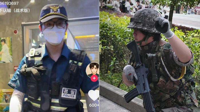 중국서 놀이처럼 퍼졌다…"기이한 행동" SNS서 포착