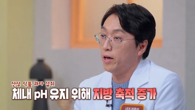  비만의 원인 산성 식품?