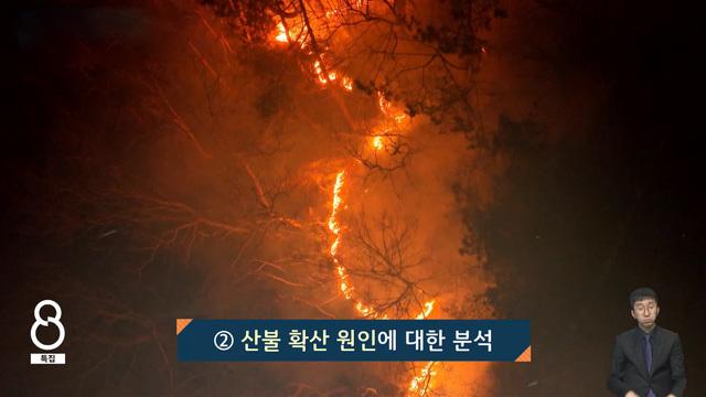 대형 산불과  기후위기 관련 보도